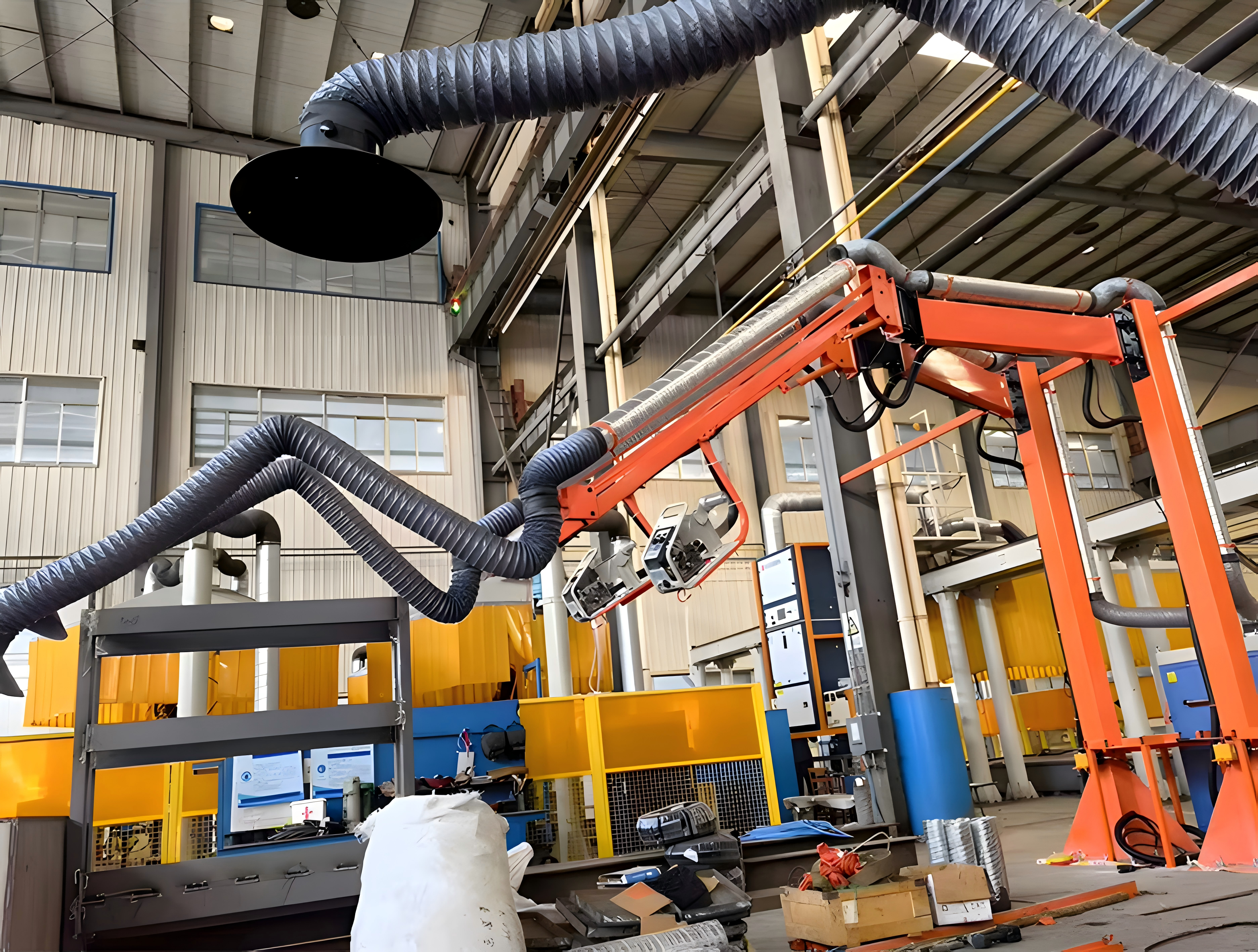 Xutai SPE-705 vacuum welding space arm purification workshop environment regular line pipe is used for shipbuilding, convenient and safe