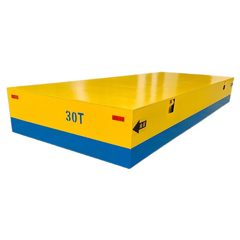  XUTAI-5T AGV automated guided vehicle makes operations flexible and labor-saving.