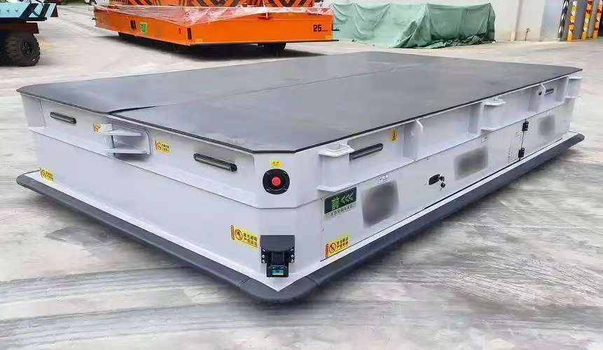XUTAI automatic guided transporter has strong bearing capacity, reduces labor intensity, improves transfer efficiency, and is suitable for heavy industry