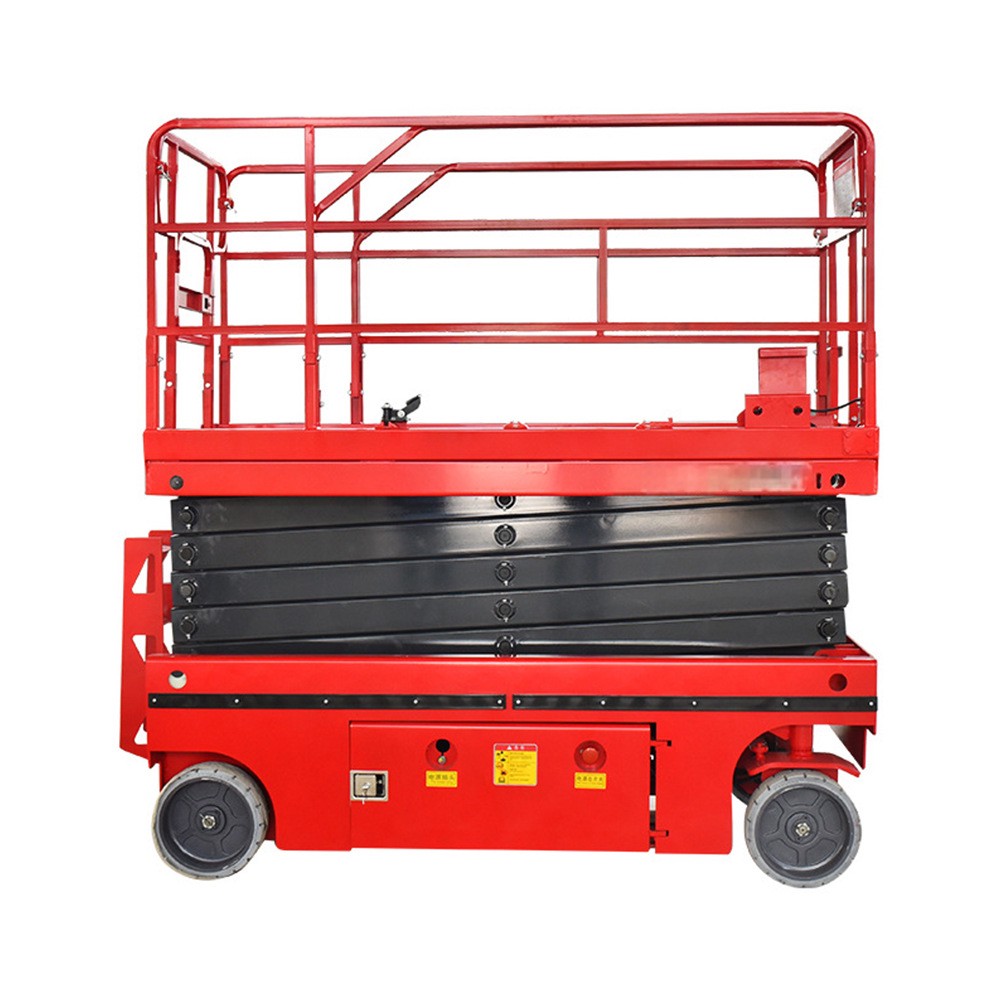 XUTAI electric scissor lift electric control smooth lifting safe and reliable for factory venues
