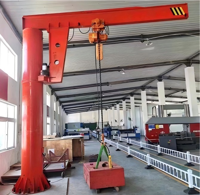 Cantilever crane Highly efficient and labor-saving lifting operations 5-ton load capacity CE certified electric control cantilever crane