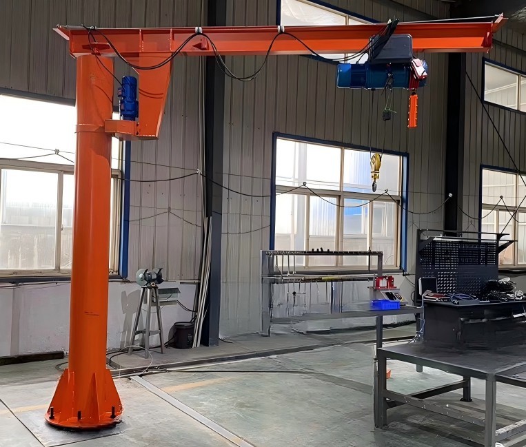 Cantilever crane Xutai - 2T electric control 360° rotation customizable high-efficiency labor-saving lifting operation equipment