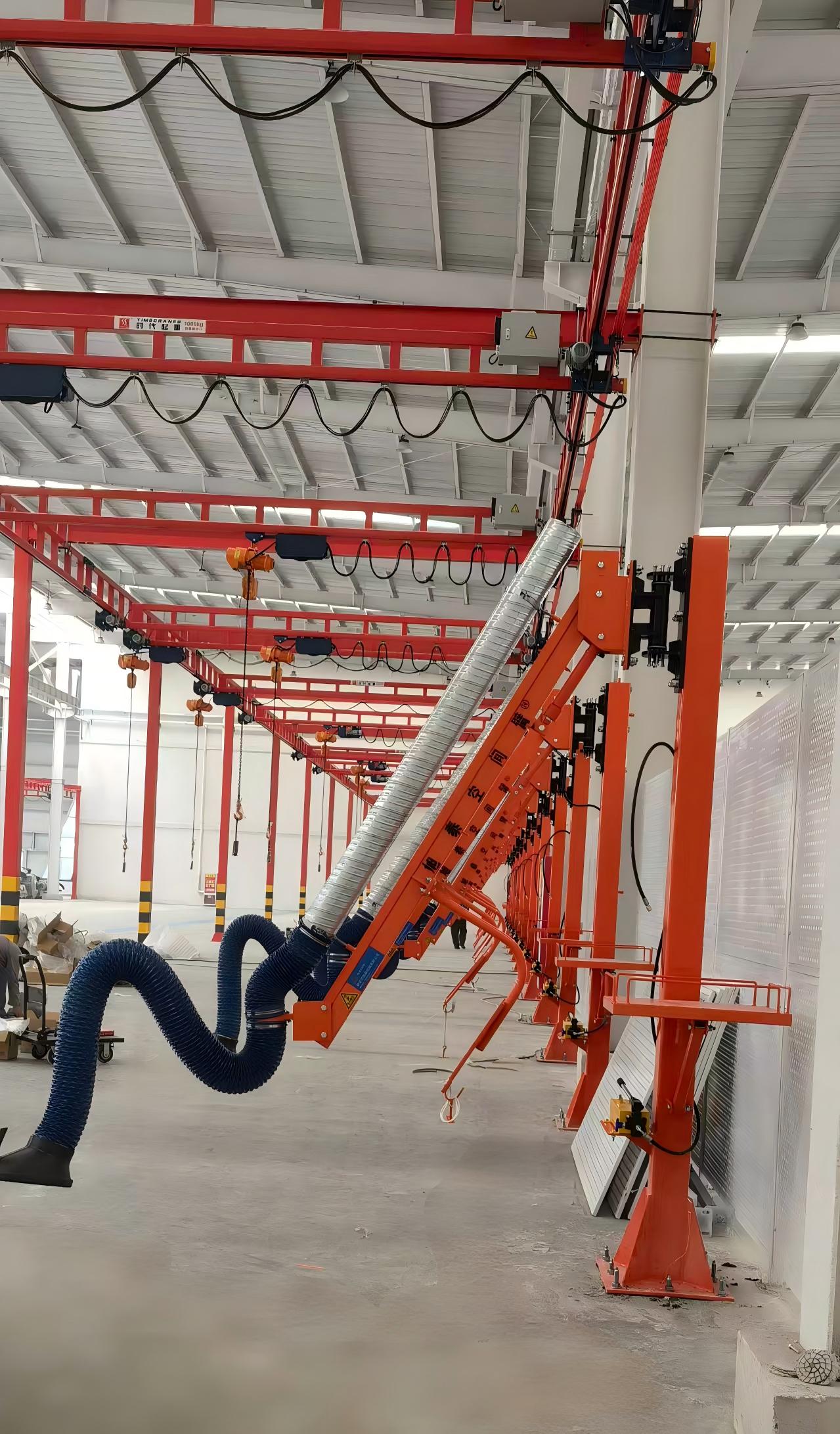 Xutai 6m arm electric vacuum type SPE-605 welding boom MAG suitable for various welding industries