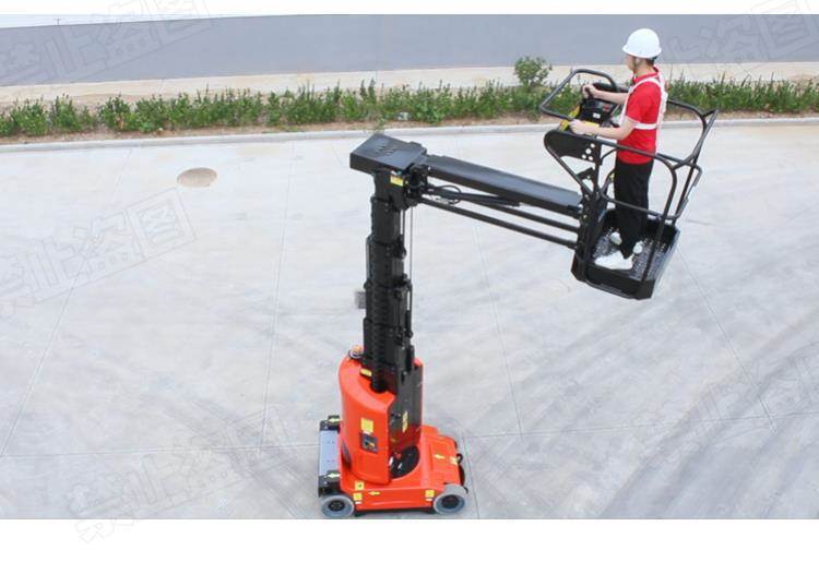 Vertical mast lift Efficient and labor-saving: Electric self-propelled vertical mast lift with customizable working height CE certified