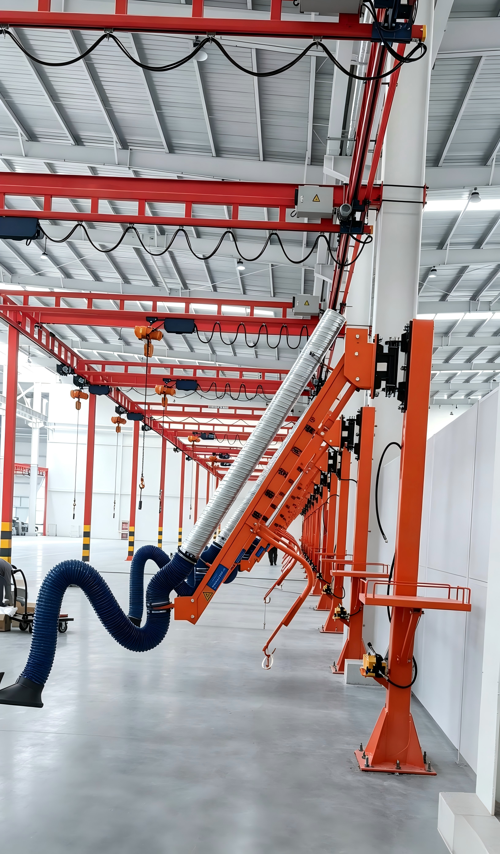 Vacuum suction welding boom