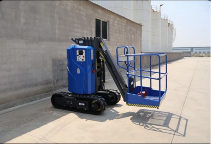 39 Source Factory 7m platform height support 2 people work efficient safety crawler design suitable for a variety of terrain vertical mast lift
