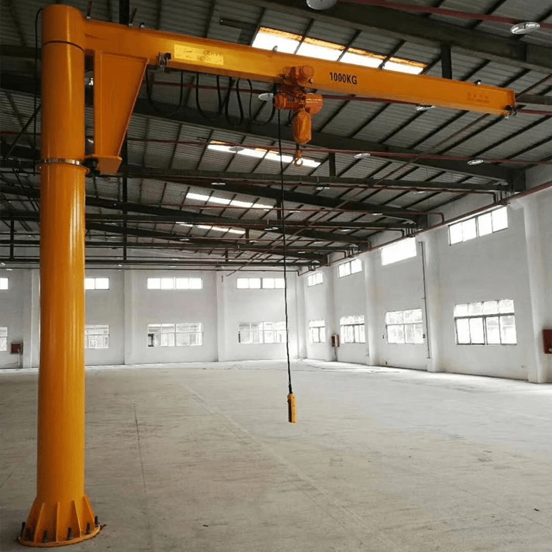 Xutai Electric's 360° rotating and flexible, robust structure, 2-ton load capacity cantilever crane , suitable for various working environments.