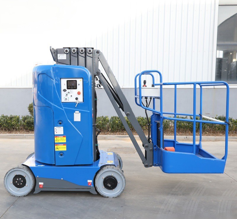 1790236915961657083205279744.jpg High-strength electrically driven 8m platform height customizable non-marking tires vertical mast lift for working in tight spaces