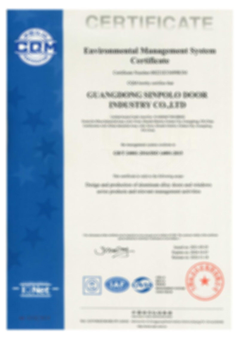 environmental management system certificate