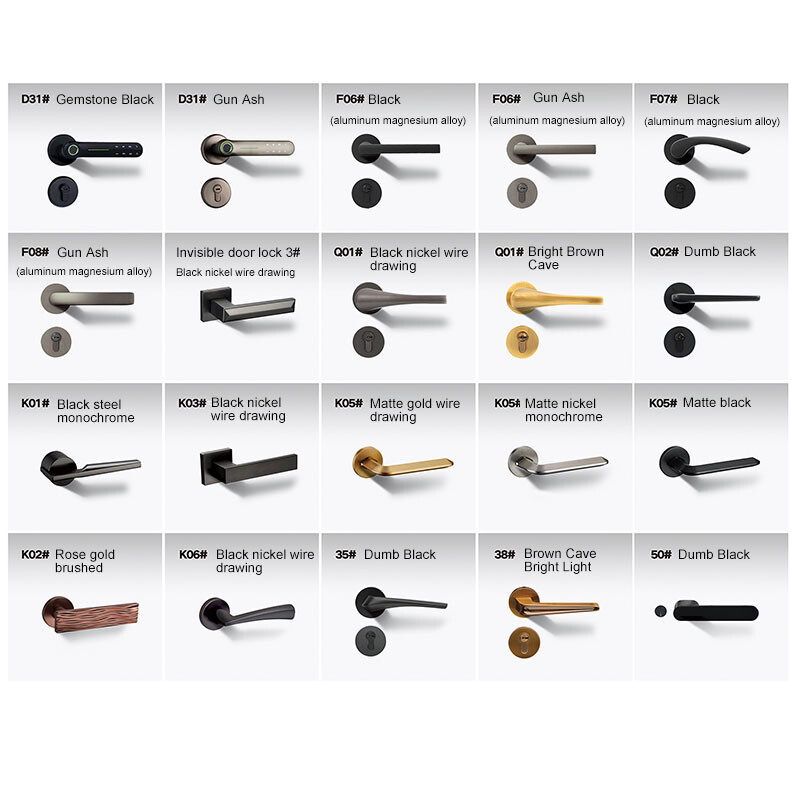 Dark Grey Wooden Bedroom Door