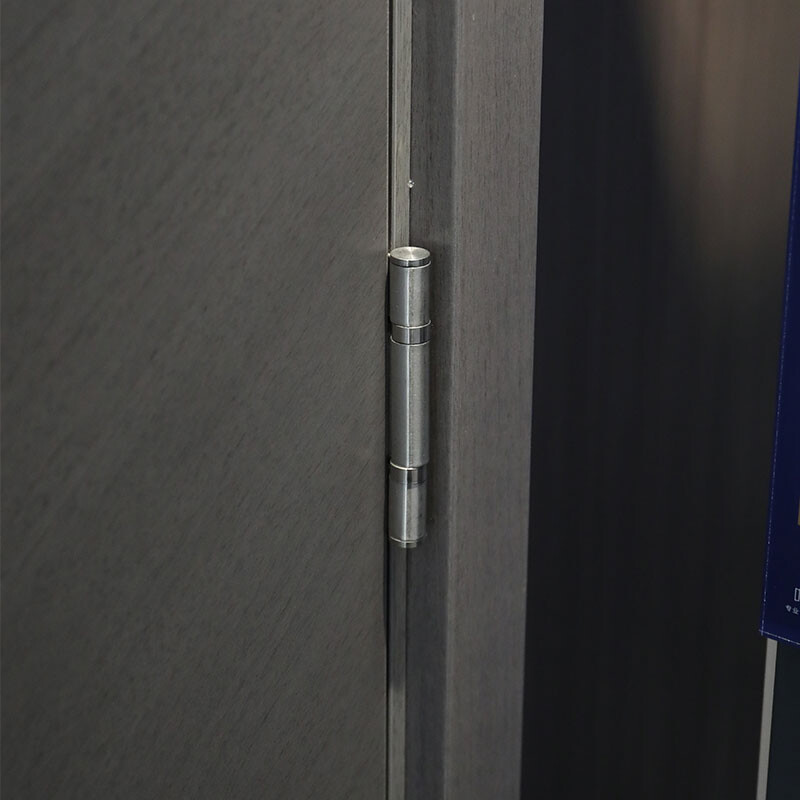 Light Grey Wooden Bedroom Door