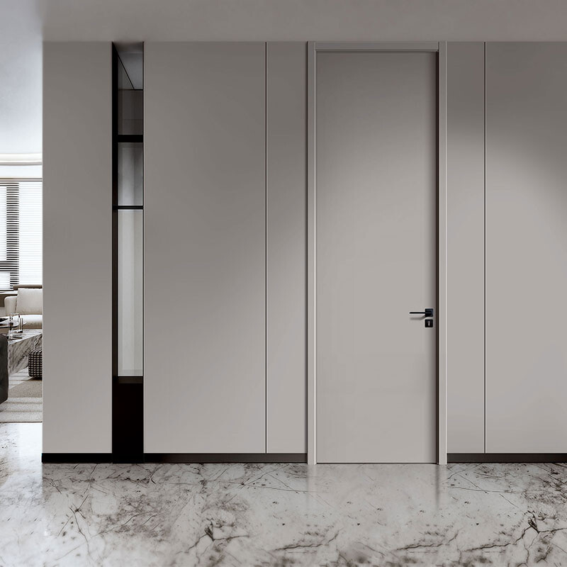 Free-Painting Wooden Bedroom Door