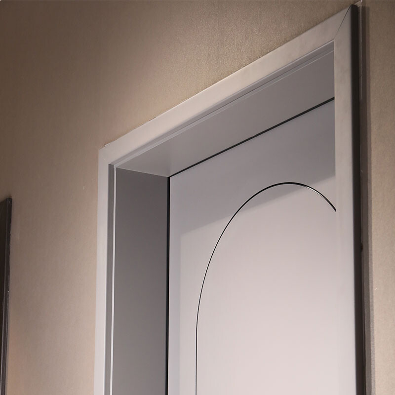 Grey Interior Wooden Door