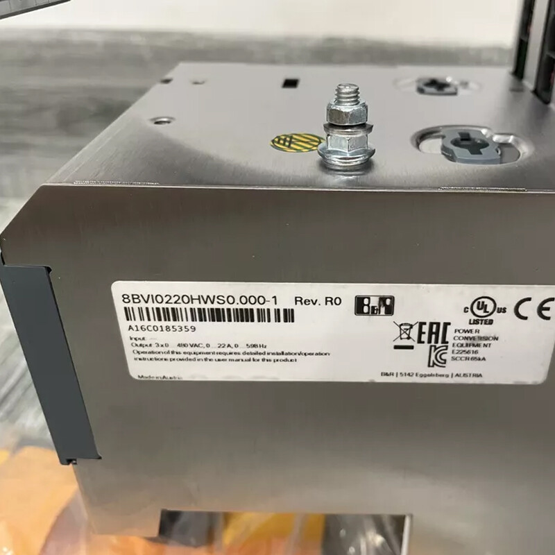 B&R   8BVI0220HCD0.000-1     Servo drive  Servo motor