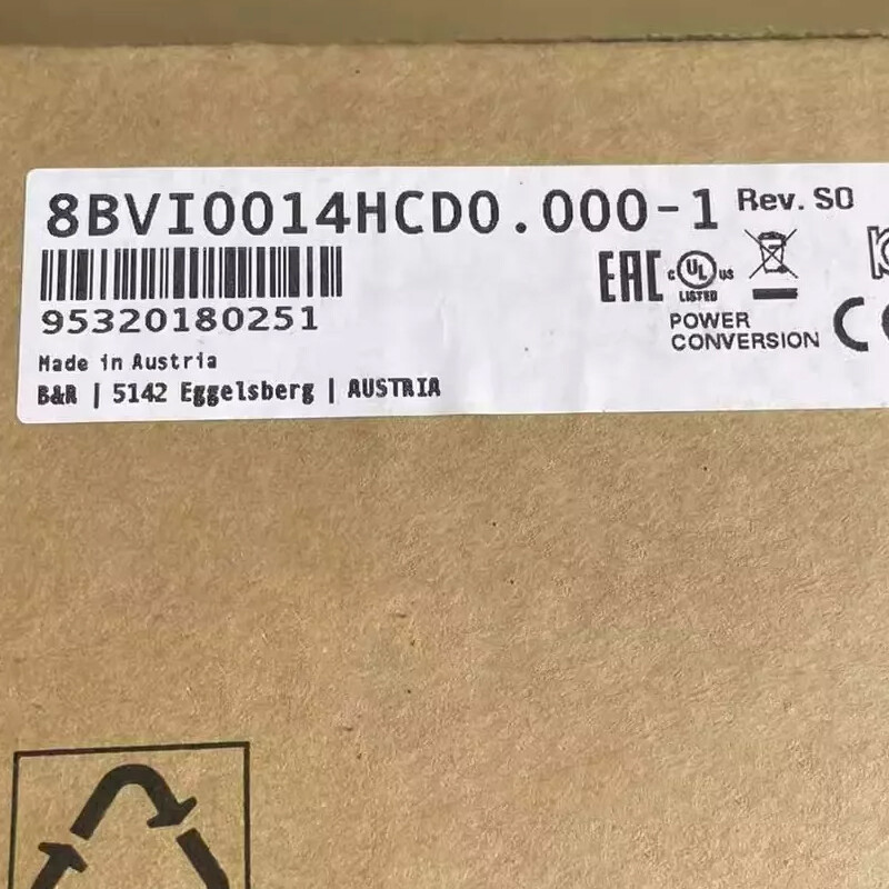 B&R     8BVI0220HWD0.000-1    Servo drive  Servo motor