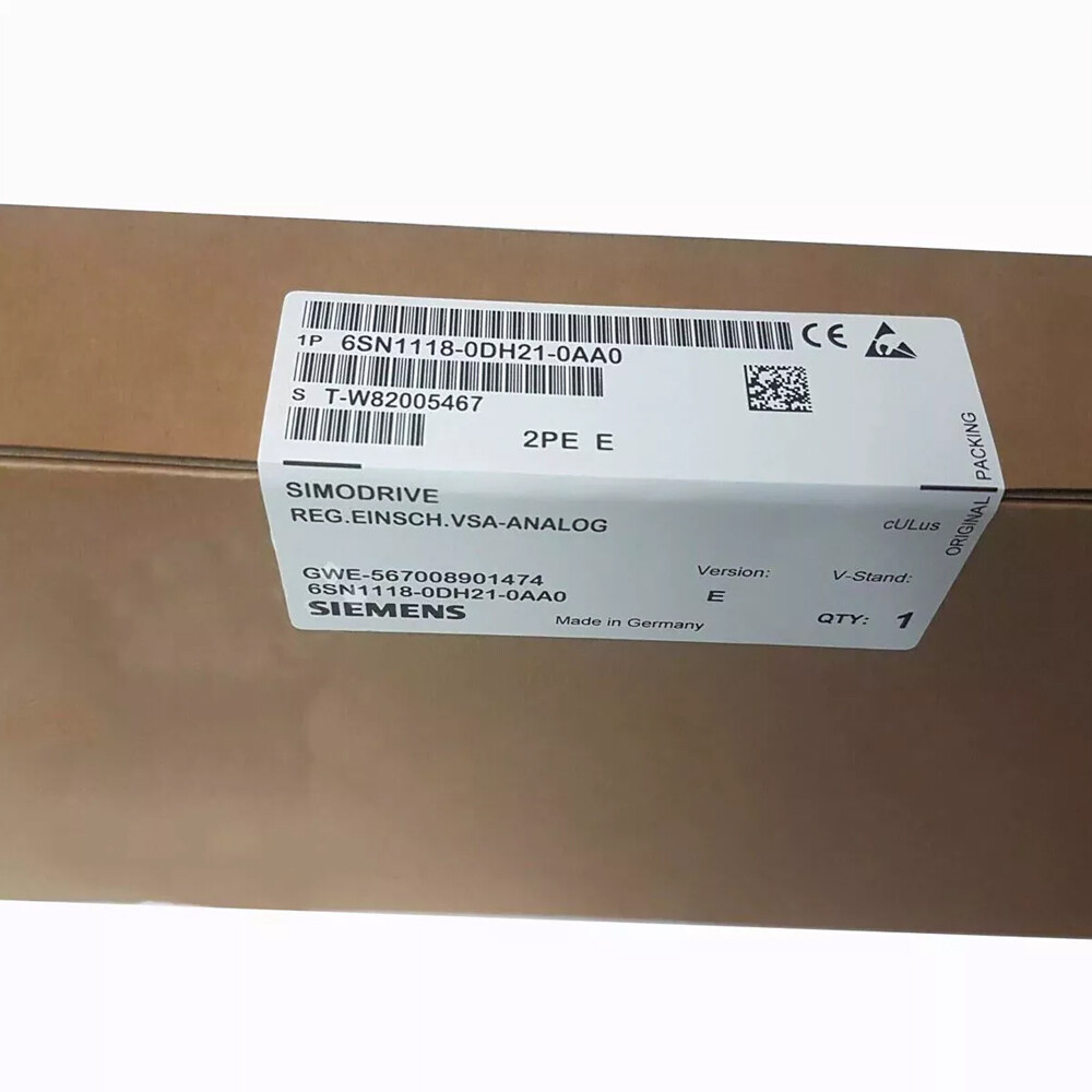 Siemens   6SN1118-0DH23-0AA0   Control unit parser control    IN STOCK