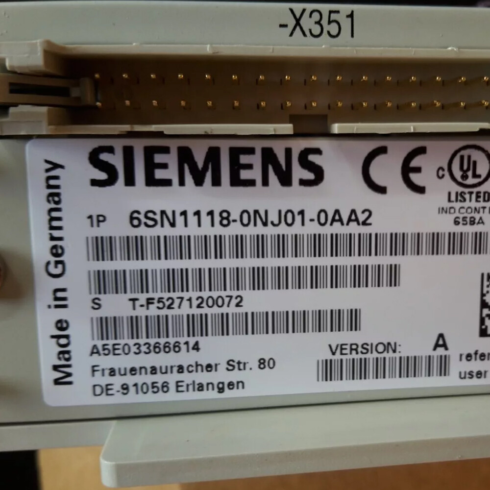 Siemens  6SN1146-1AB00-0BA0   Feed module   IN STOCK