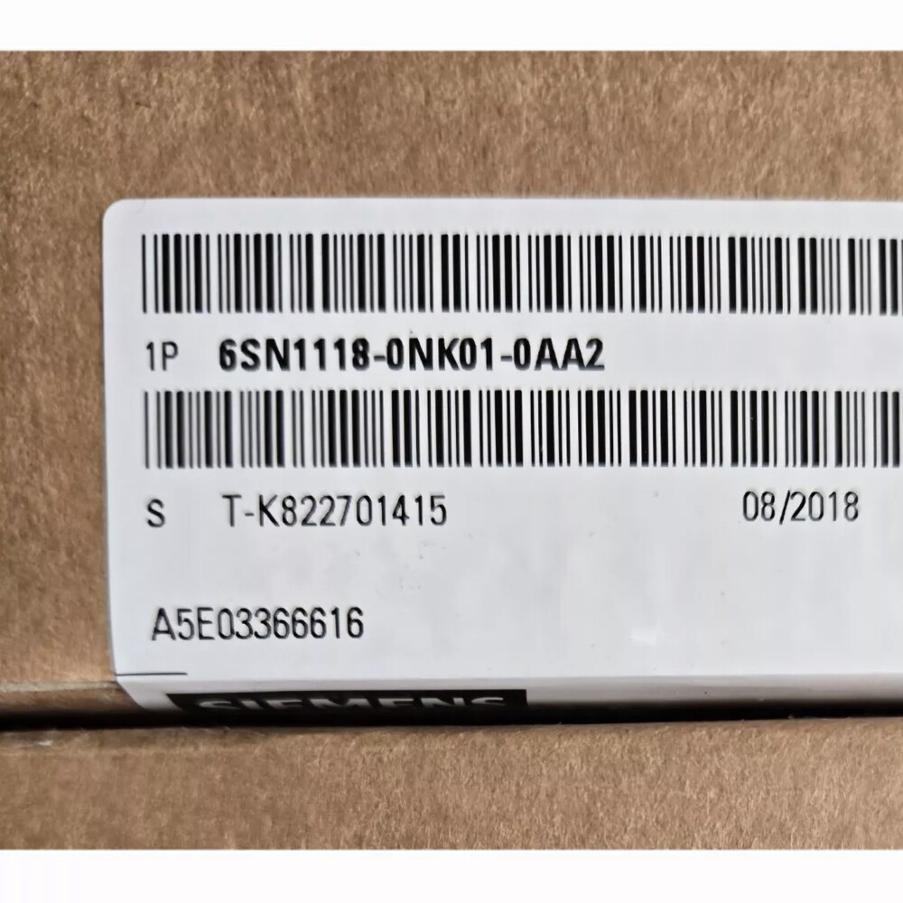 Siemens   6SN1145-1BA02-0CA1   Feed module   IN STOCK