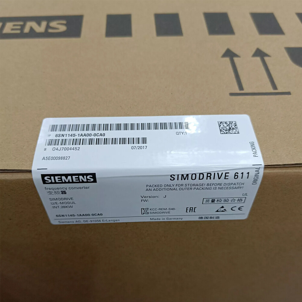 Siemens   6SN1145-1BA02-0CA1   Feed module   IN STOCK