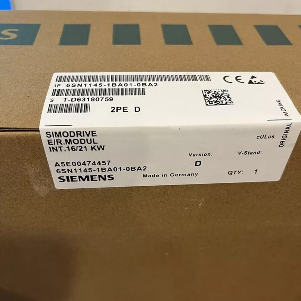 Siemens   6SN1145-1BA02-0CA1   Feed module   IN STOCK