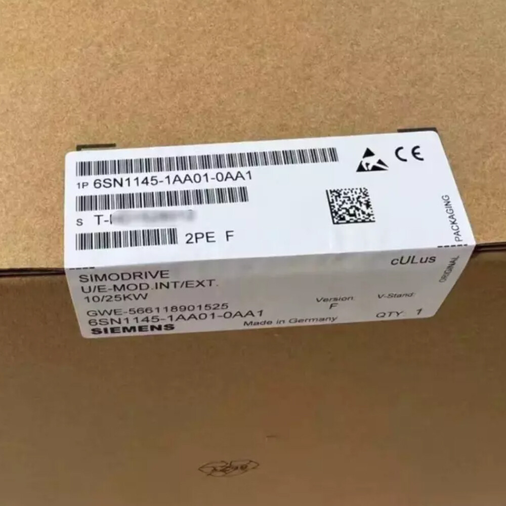 Siemens   6SN1145-1BA02-0CA1   Feed module   IN STOCK