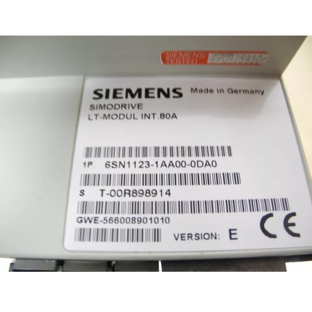 Siemens   6SN1123-1AA00-0DA0   Power Module    IN STOCK