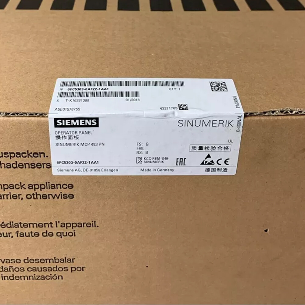 Siemens    6FC5248-0AF20-2AA0  Operation panel    IN STOCK