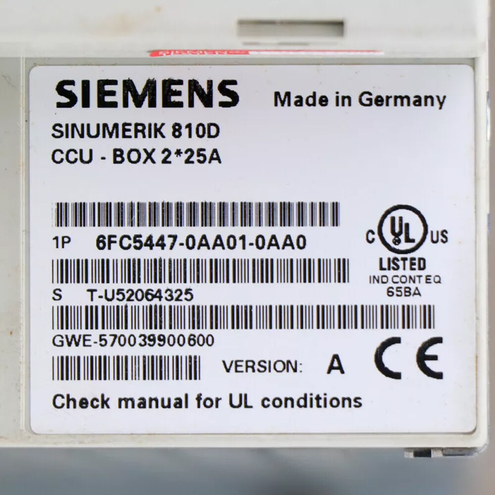 Siemens    6FC5203-0AF01-0AA0     Operation panel    IN STOCK