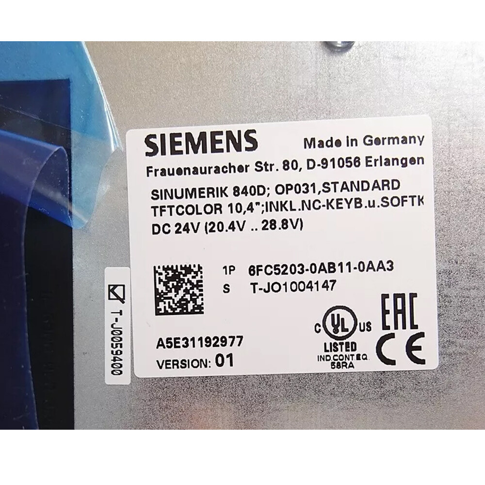 Siemens  6FC5357-0BB33-0AE3   Storage     IN STOCK