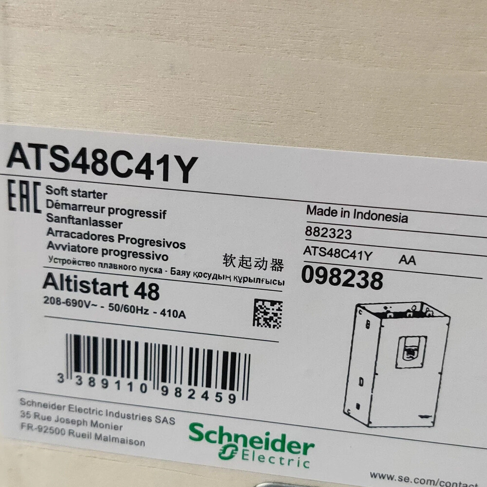 Schneider    ATS48M12Y    Frequency Converter   In Stock