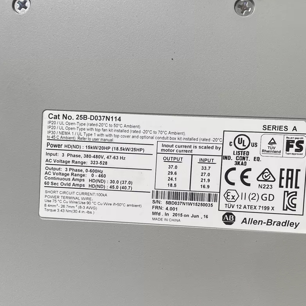 Allen-Bradley  25B-D030N114 Module  IN STOCK