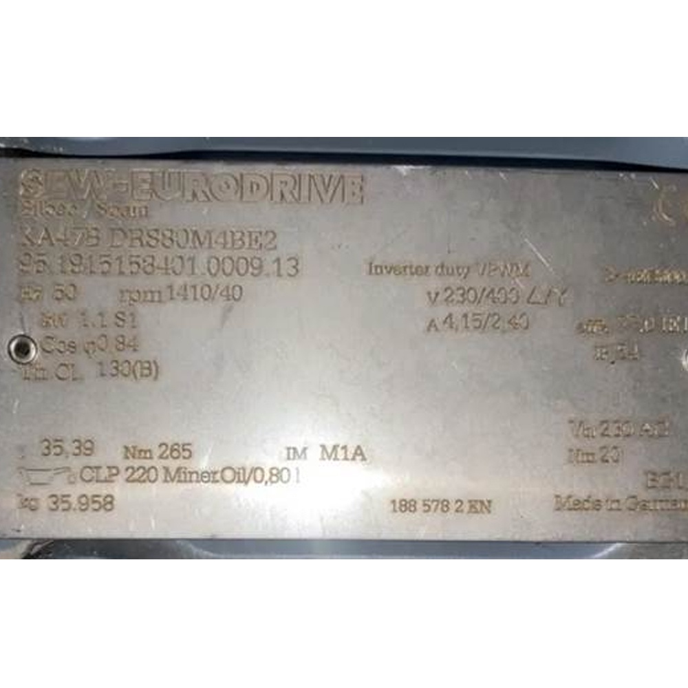 SEW   DRS71S4BE05/Z   Gear Motor   In Stock