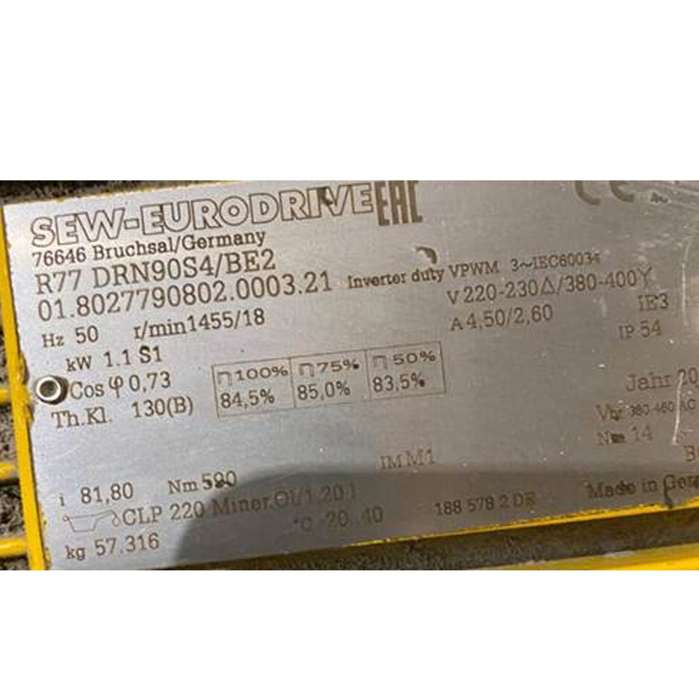 SEW  KT 77 DRS 132S4/TH   Gear Motor   In Stock