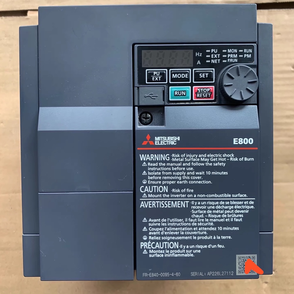 Mitsubishi  FR-CS84-230-60   Three-phase variable-frequency drive   In Stock