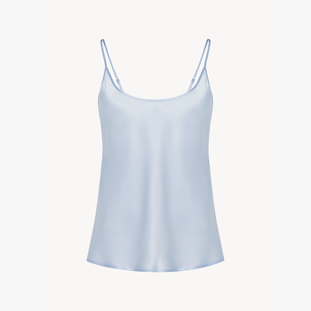 Silk Cami & Short Pajamas Set