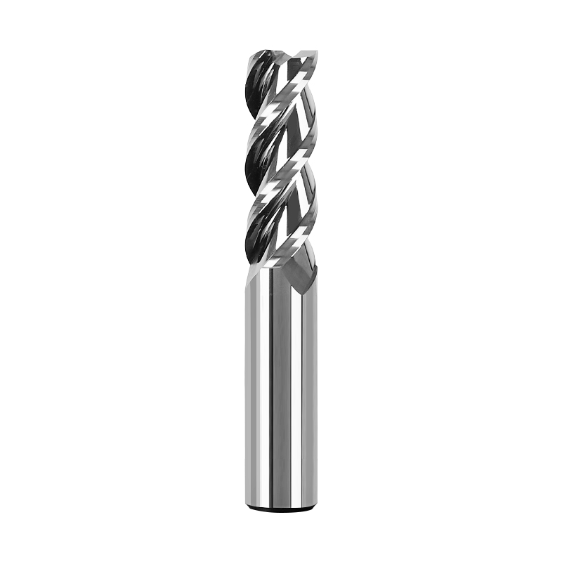 55° Aluminum End Mill, 3-Flute, High-Gloss Mirror Finish, Special for Aluminum Alloy, 4, 8, 10, 16, 20mm End Mill