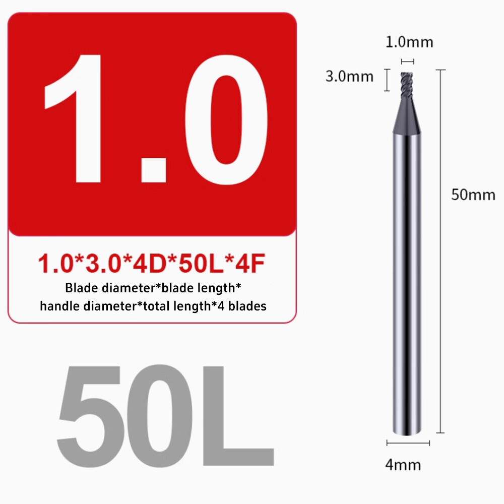 68° Tungsten Steel End Mill, 4-Flute, Special for Stainless Steel and Titanium Alloy, U-Shaped Groove, Unequal Spiral, Unequal Division, High-Efficiency Dynamic