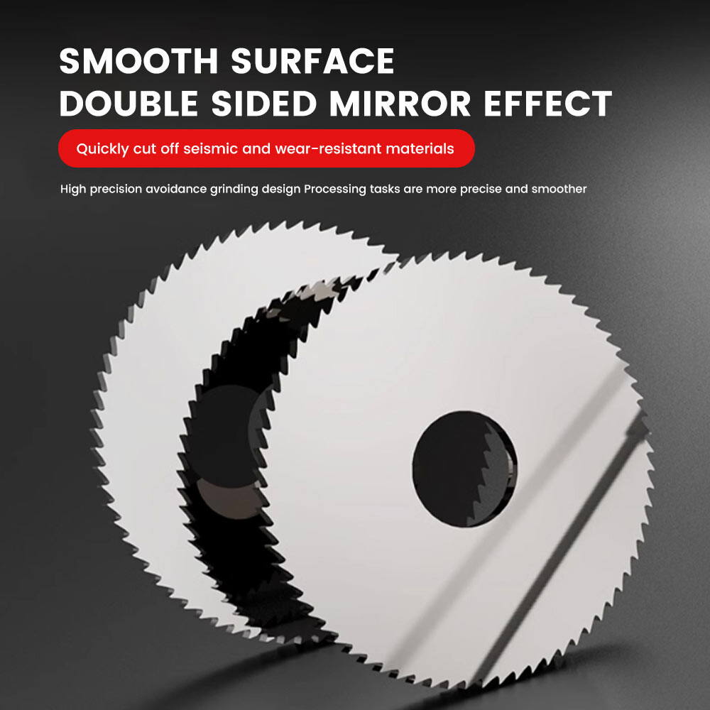 Tungsten steel saw blade milling cutter, Wu steel circular saw blade, integral hard alloy saw blade, outer diameter 2030406080100