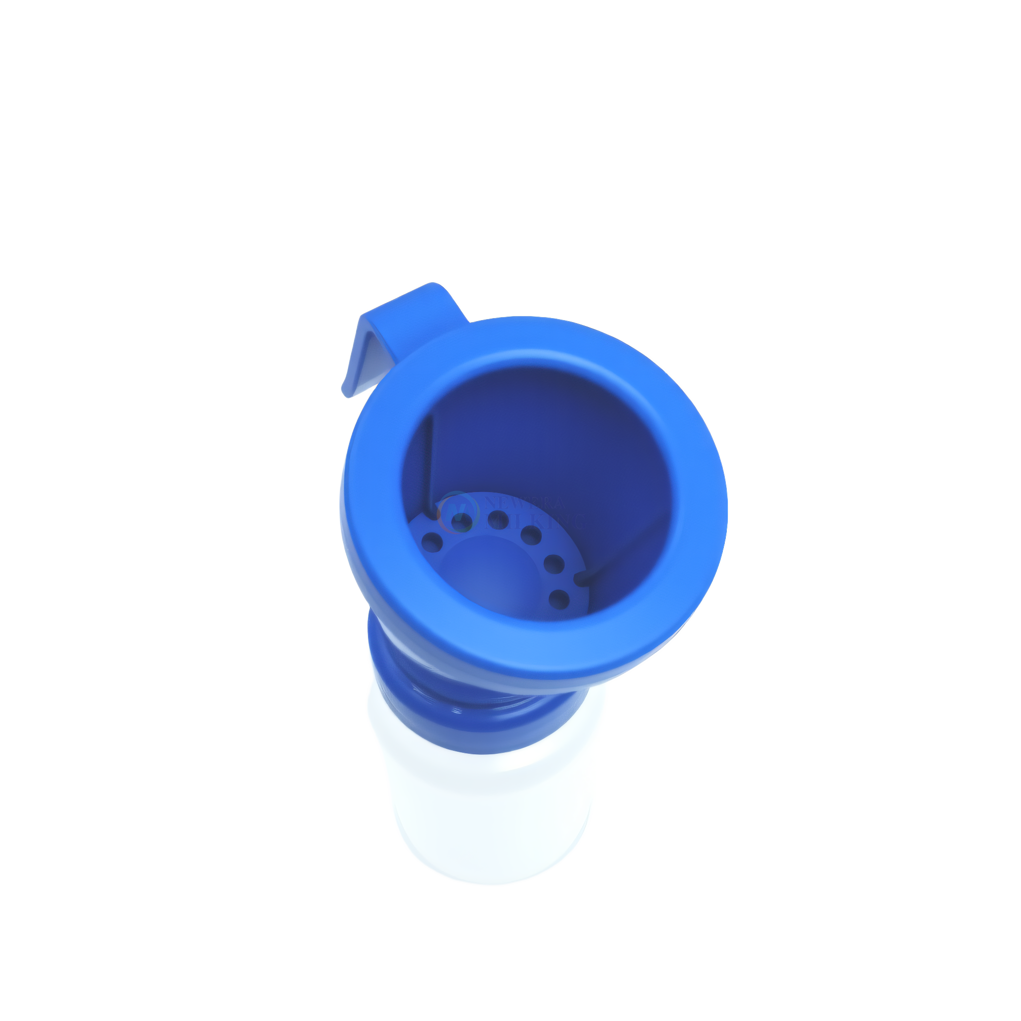 Non-returnable teat dip cup