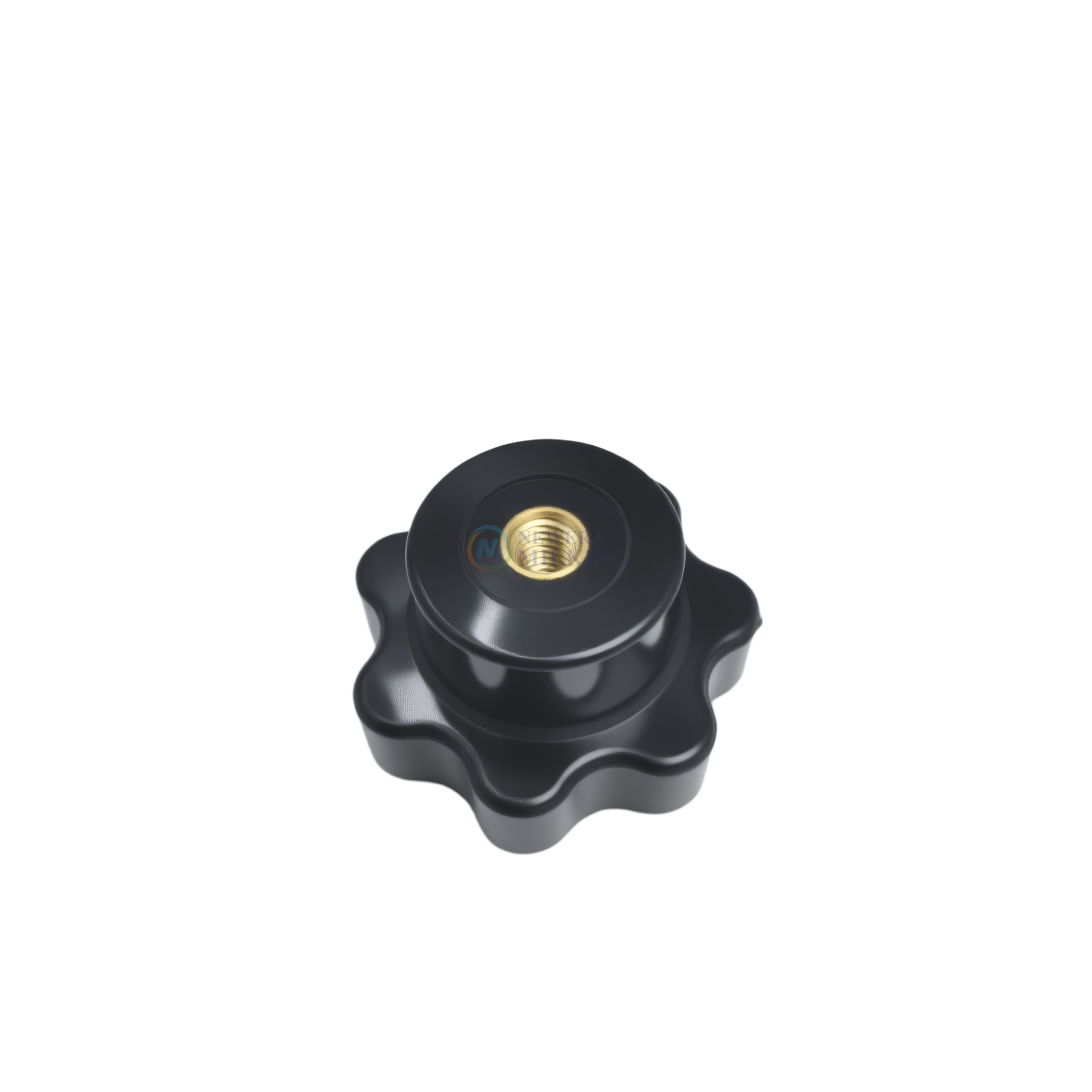 KNOB, M6 FEMALE THREADED