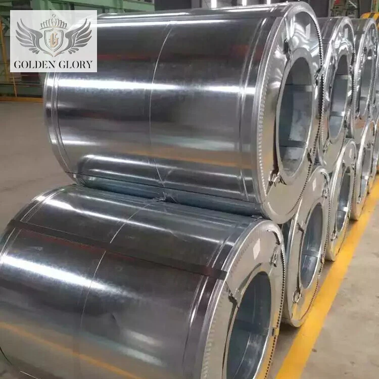 ASTM A653 G90 Dx51d Z275 Z350 Hot Dipped Galvanized Steel Coil 