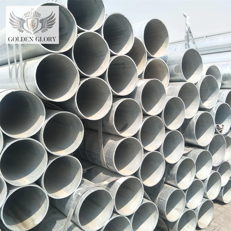 ASTM A53 BS 1387 MS Pipe galvanized tube