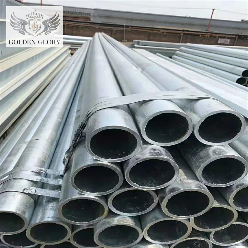 ASTM A53 BS 1387 MS Pipe galvanized tube
