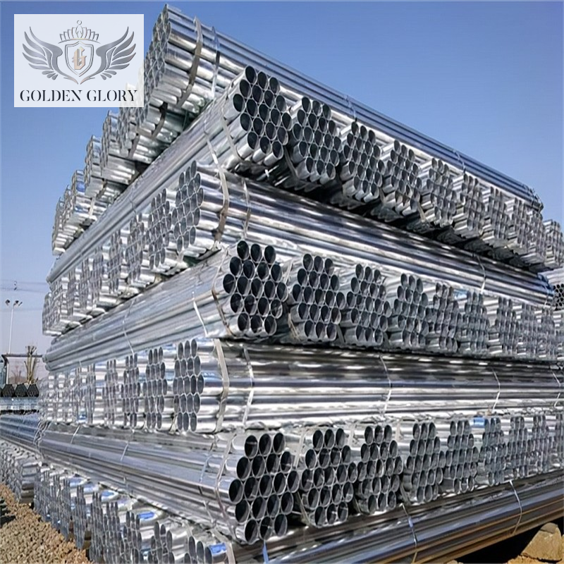 GI Round Pipe 1.5 Inch 2 Inch 2.5 Inch Galvanized Steel Pipe Tube