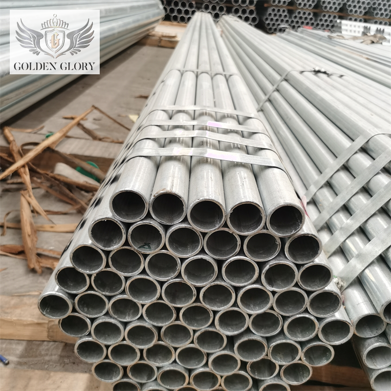 GI Round Pipe 1.5 Inch 2 Inch 2.5 Inch Galvanized Steel Pipe Tube