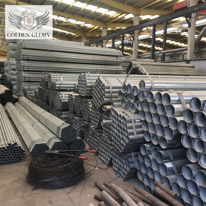 Hot dipped galvanized 50mm 60mm 80mm 100mm gi pipe Galvanized Steel Pipe 