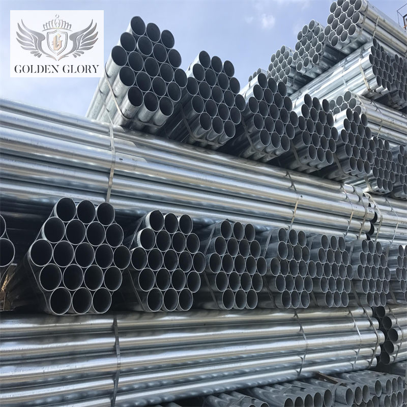 Hot dipped galvanized 50mm 60mm 80mm 100mm gi pipe Galvanized Steel Pipe 
