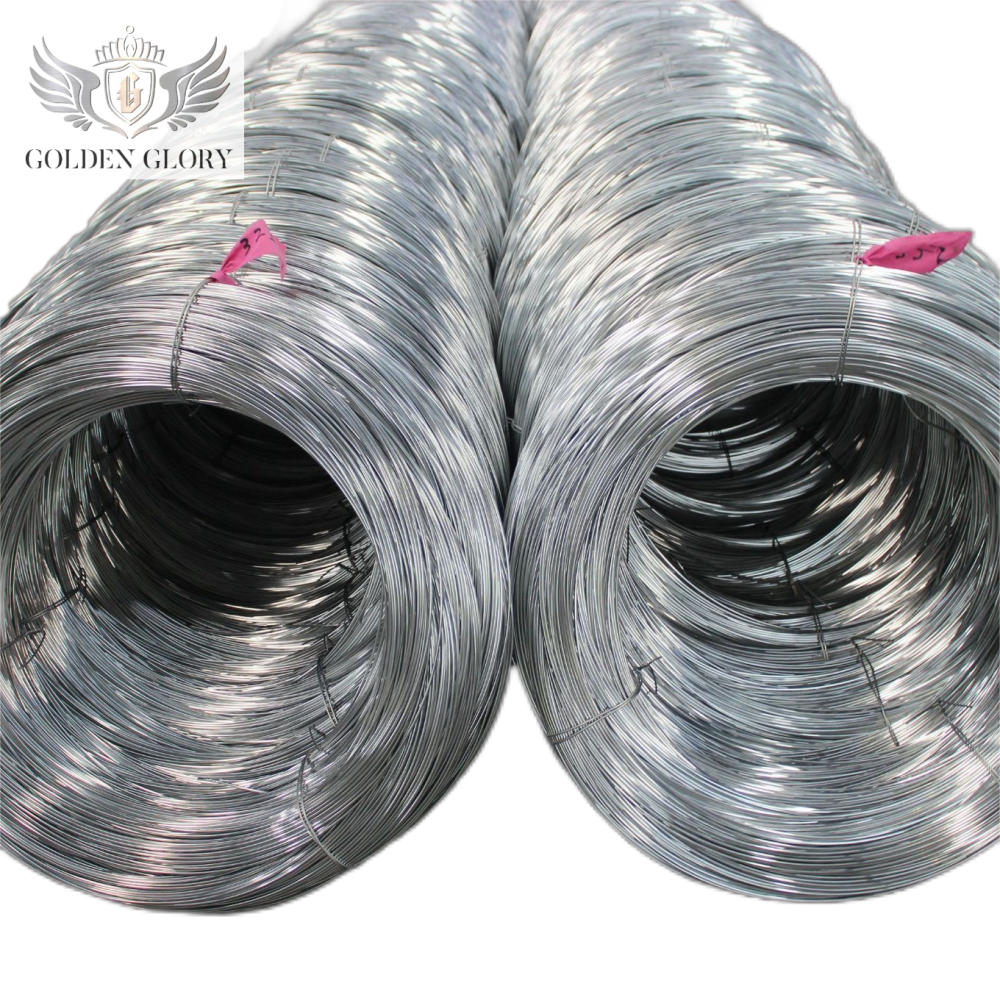  Galvanized Steel Wire 2mm 2.5mm 6.5mm Wire Rod Low Carbon Steel Wire