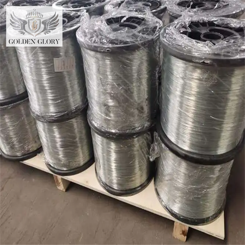 BWG20 BWG21 BWG22 Galvanized Wire Diameter 0.7 - 4mm Hot Dip Electro Gi Wire Galvanized Steel Wire