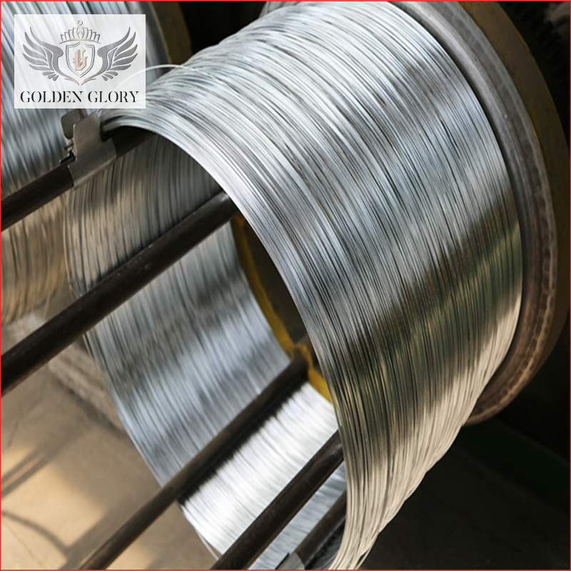 BWG20 BWG21 BWG22 Galvanized Wire Diameter 0.7 - 4mm Hot Dip Electro Gi Wire Galvanized Steel Wire
